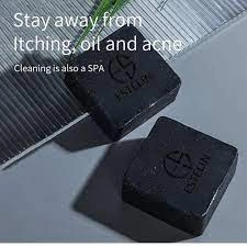 Estelin Black Charcoal 24k Gold Soap 100g