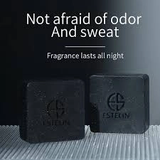Estelin Black Charcoal 24k Gold Soap 100g