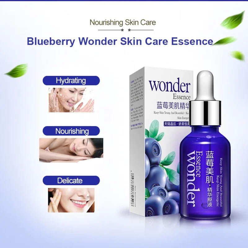 Bioaqua Blueberry Wonder Essence Face Serum 15ml