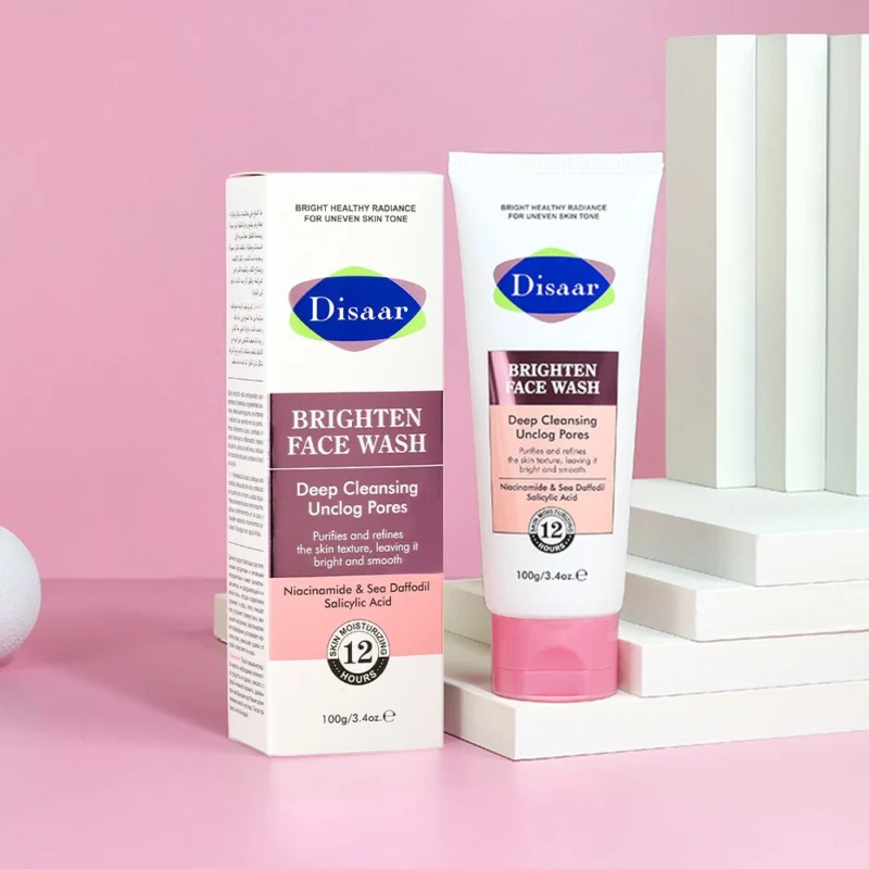 Disaar Brighten Face Wash Niacinamide & Sea Daffodil Salicylic Acid 100g